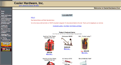 Desktop Screenshot of caslerhardware.com
